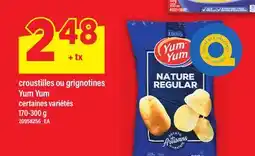 Maxi CROUSTILLES OU GRIGNOTINES YUM YUM offer