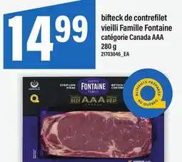 Maxi BIFTECK DE CONTREFILET VIEILLI FAMILLE FONTAINE offer