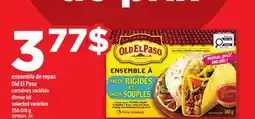 Maxi ENSEMBLE DE REPAS OLD EL PASO | DINNER KIT offer