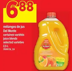 Maxi MÉLANGES DE JUS DEL MONTE, 2,5 L | JUICE BLENDS offer