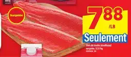 Maxi FILET DE TRUITE STEELHEAD offer