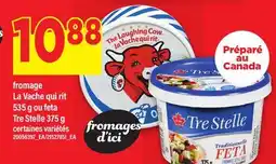 Maxi FROMAGE LA VACHE QUI RIT, 535 G OU FETA TRE STELLE, 375 G offer
