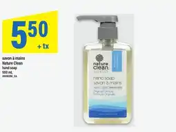 Maxi SAVON À MAINS NATURE CLEAN | HAND SOAP offer