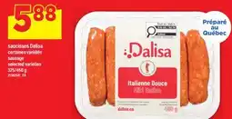 Maxi SAUCISSES DALISA | SAUSAGE, 375/450 G offer