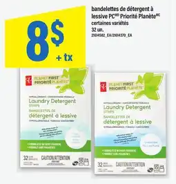 Maxi BANDELETTES DE DÉTERGENT À LESSIVE PCMD PRIORITÉ PLANÈTEMC, 32 UN offer