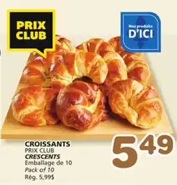 Marches Tradition PRIX CLUB CRESCENTS offer