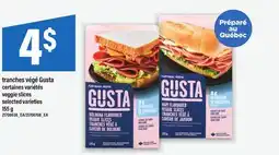 Maxi TRANCHES VÉGÉ GUSTA | VEGGIE SLICES offer