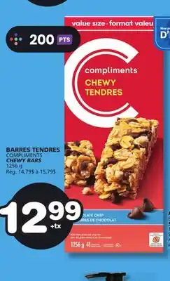 Marches Tradition COMPLIMENTS CHEWY BARS offer