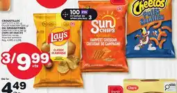 Marches Tradition LAY'S (177 à 235 g) OR SUNCHIPS (205 g) CHEETOS (170 à 285 g) CHIPS OR SNACKS offer