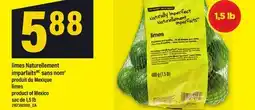 Maxi LIMES NATURELLEMENT IMPARFAITSMC SANS NOM , sac de 1, 5 lb | LIMES offer