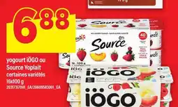 Maxi YOGOURT IÖGO OU SOURCE YOPLAIT offer