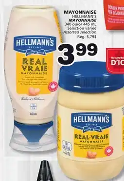 Marches Tradition HELLMANN'S MAYONNAISE offer