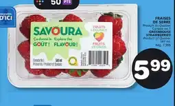 Marches Tradition GREENHOUSE STRAWBERRIES offer