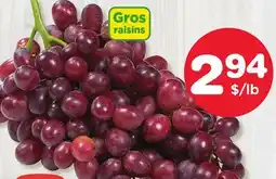 Marches Tradition SEEDLESS RED GRAPES offer