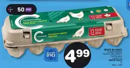 Marches Tradition COMPLIMENTS POULES EN LIBERTÉ WHITE EGGS offer