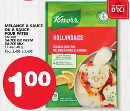Marches Tradition KNORR SAUCE OR PASTA SAUCE MIX offer