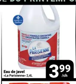Pasquier Eau de javel La Parisienne offer