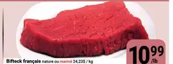 Pasquier Bifteck français offer