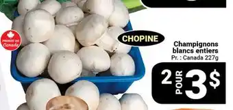 Pasquier Champignons blancs entiers offer
