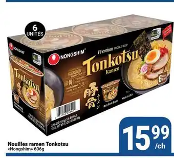 Pasquier Nouilles ramen Tonkotsu Nongshim offer
