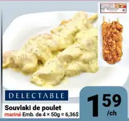 Pasquier Souvlaki de poulet mariné offer