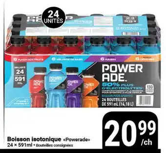 Pasquier Boisson isotonique Powerade offer