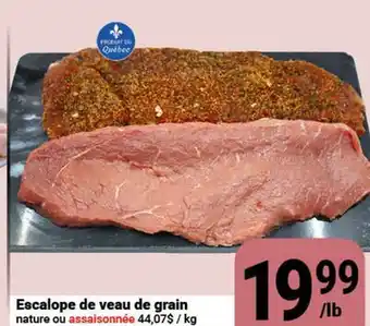 Pasquier Escalope de veau de grain offer