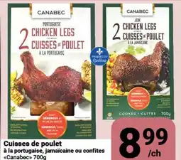 Pasquier Cuisses de poulet à la portugaise, jamaïcaine ou confites Canabec offer