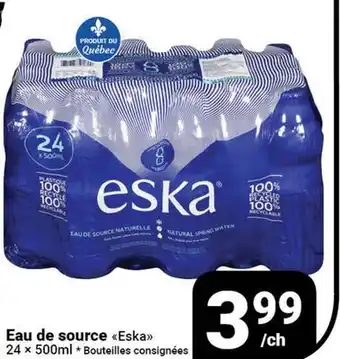 Pasquier Eau de source Eska offer