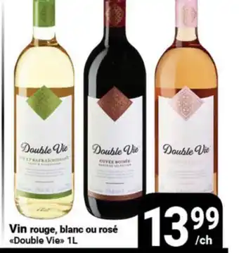 Pasquier Vin rouge, blanc ou rosé Double Vie offer