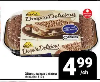 Pasquier Gâteau Deep'n Delicious McCain offer