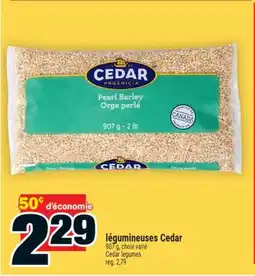 Super C légumineuses Cedar | Cedar legumes offer