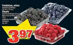 Super C framboises, mûres or bleuets offer