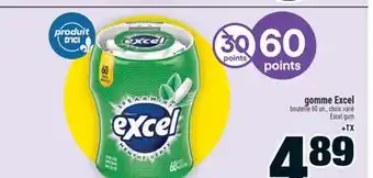 Super C Gomme Excel | Excel gum offer
