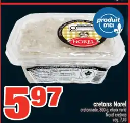 Super C cretons Norel | Norel cretons offer