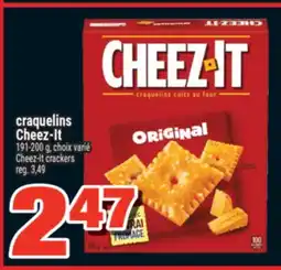 Super C craquelins Cheez‑It | Cheez-It crackers offer