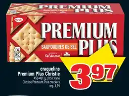 Super C craquelins Premium Plus Christie | Christie PremiumPlus crackers offer