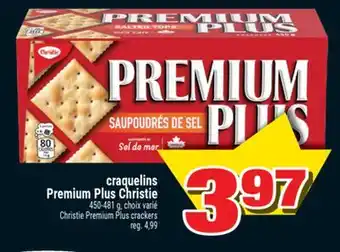 Super C craquelins Premium Plus Christie | Christie PremiumPlus crackers offer