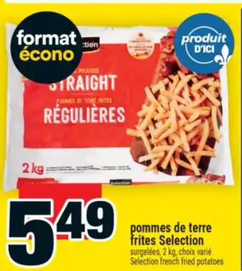 Super C pommes de terre frites Selection | Selection french fried potatoes offer