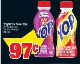 Super C yogourt à boire Yop | Yop drinkable yogurt offer