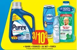 Jean Coutu • DAWN • FEBREZE • M. NET • PUREX Selected products offer