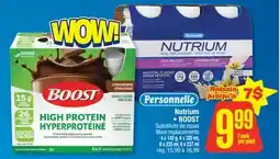 Jean Coutu Personnelle Nutrium BOOST Meal replacements offer