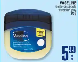 Jean Coutu VASELINE Petroleum jelly offer