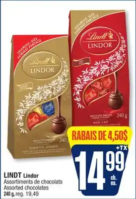 Jean Coutu LINDT Lindor Assorted chocolates offer
