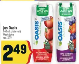Marché Adonis jus Oasis | Oasis juice offer