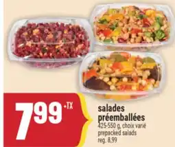 Marché Adonis Salades préemballées | prepacked salads offer