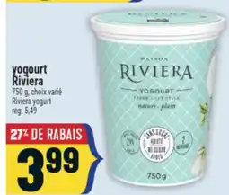 Marché Adonis Yogourt Riviera | Riviera yogurt offer