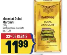 Marché Adonis chocolat Dubai Mardinni | Mardinni Dubai chocolate offer