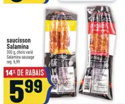Marché Adonis saucisson Salamina | Salamina sausage offer