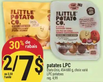 Marché Adonis PATATES LPC | LPC POTATOES offer